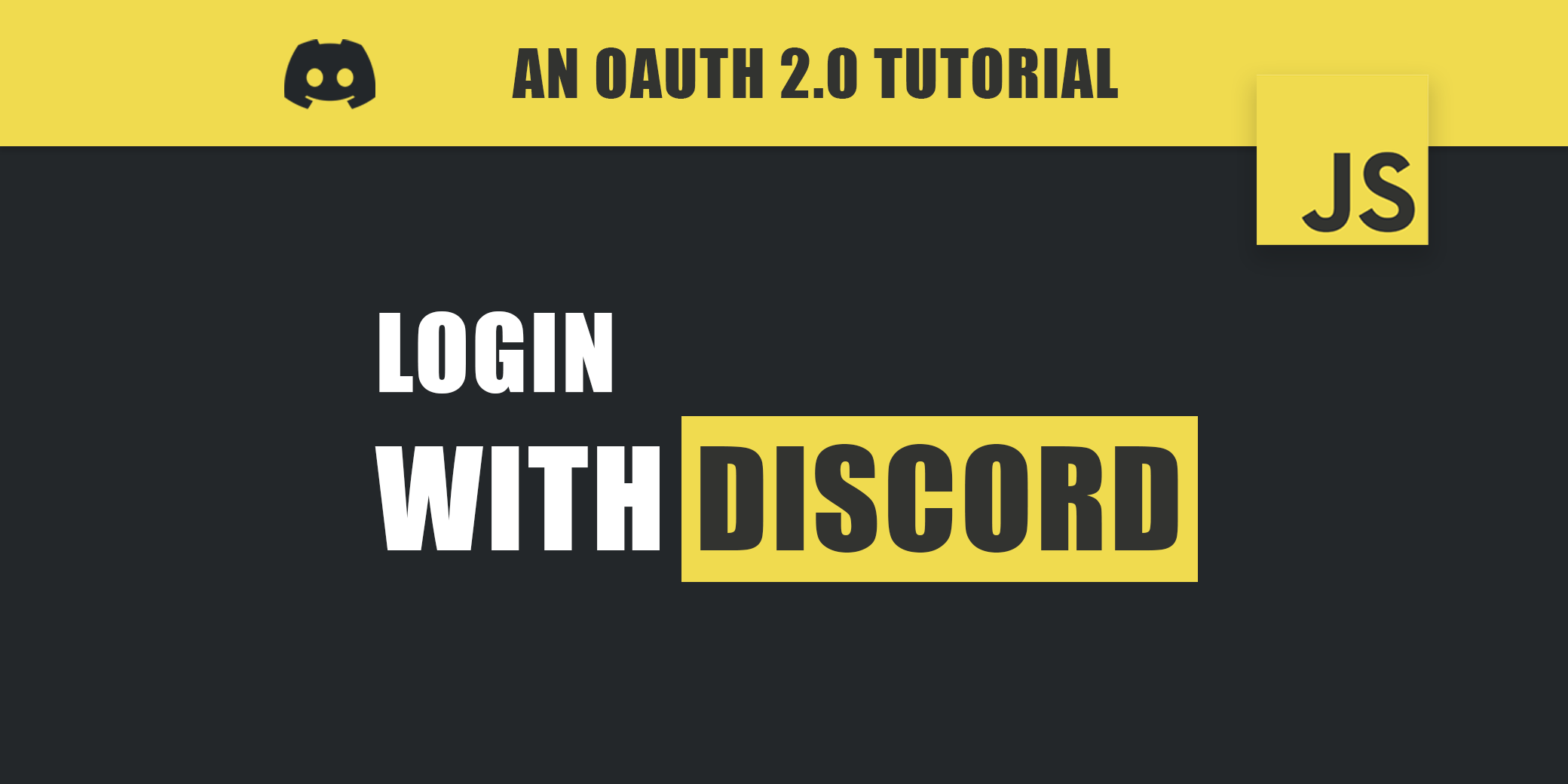 Discord OAuth: How to Add the Discord API to a Node.js App