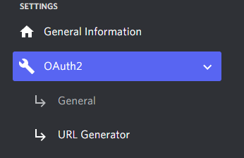 OAuth2 Settings